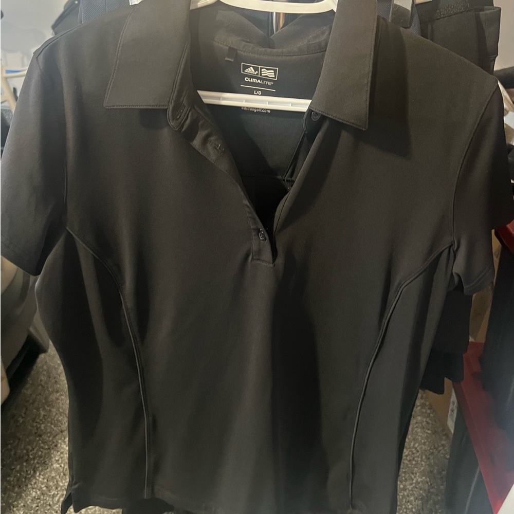 Black Collared Polo Shirt